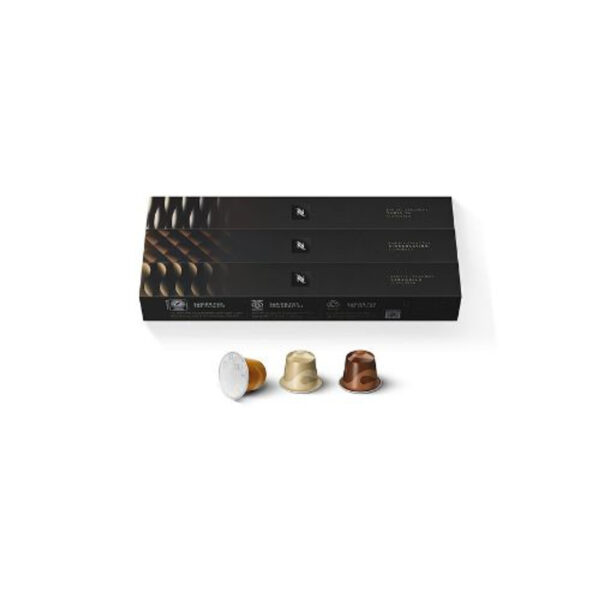 Nespresso Capsules OriginalLine, Barista Flavored Pack, Mild Roast Espresso Coffee, 30 Count Espresso Coffee Pods, Brews 1.35 Ounce