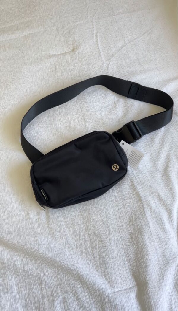 Everywhere Belt Bag, Black 7.5 x 5 x 2 inches - Image 2