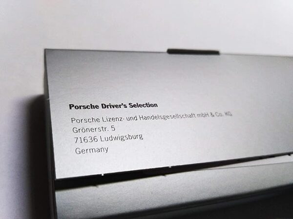 GENUINE Porsche Crest Keyring Red - Image 3