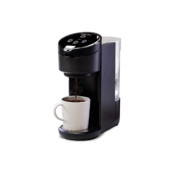 Instant Solo Single Serve Coffee Maker, From the Makers of Instant Pot, K-Cup Pod Compatible Coffee Brewer, Includes Reusable Coffee Pod & Bold Setting, Brew 8 to 12oz., 40oz. Water Reservoir, Black
