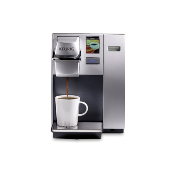 Keurig K155 Office Pro Single Cup Commercial K-Cup Pod Coffee Maker, Silver