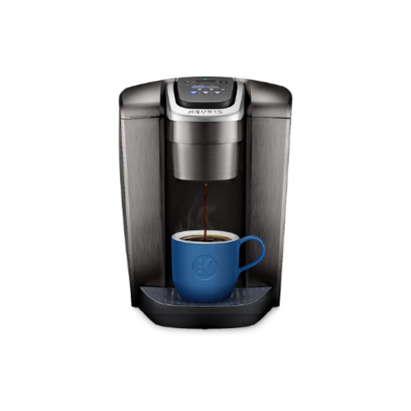 Keurig K-Elite Single-Serve K-Cup Pod Coffee Maker, Brushed Slate, 12 oz. Brew Size